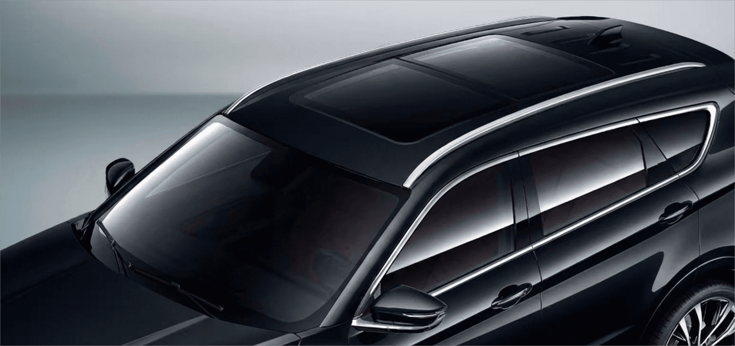 62-Inch Panoramic Sunroof